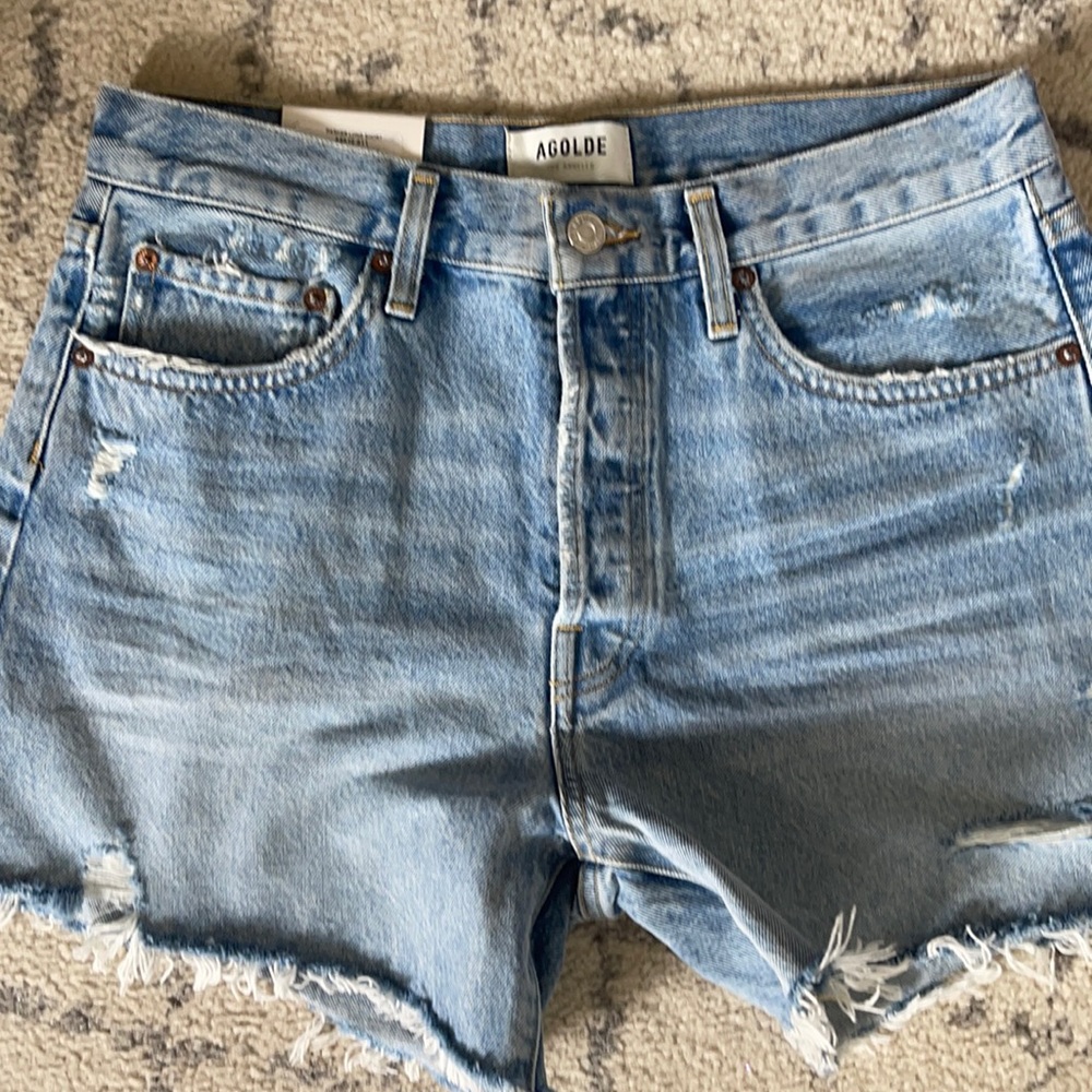 Agolde Parker Long Jean short